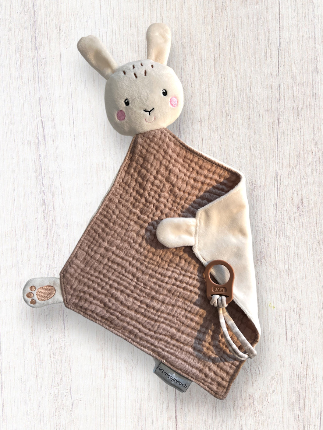 Schmusetuch Hase