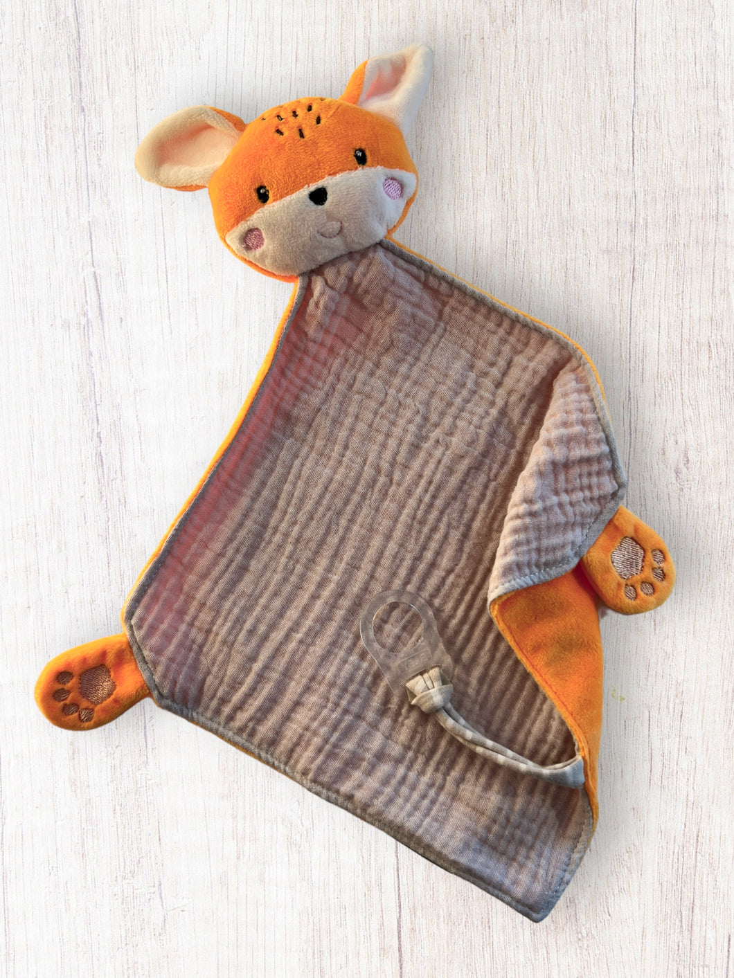 Schmusetuch Fuchs Beige
