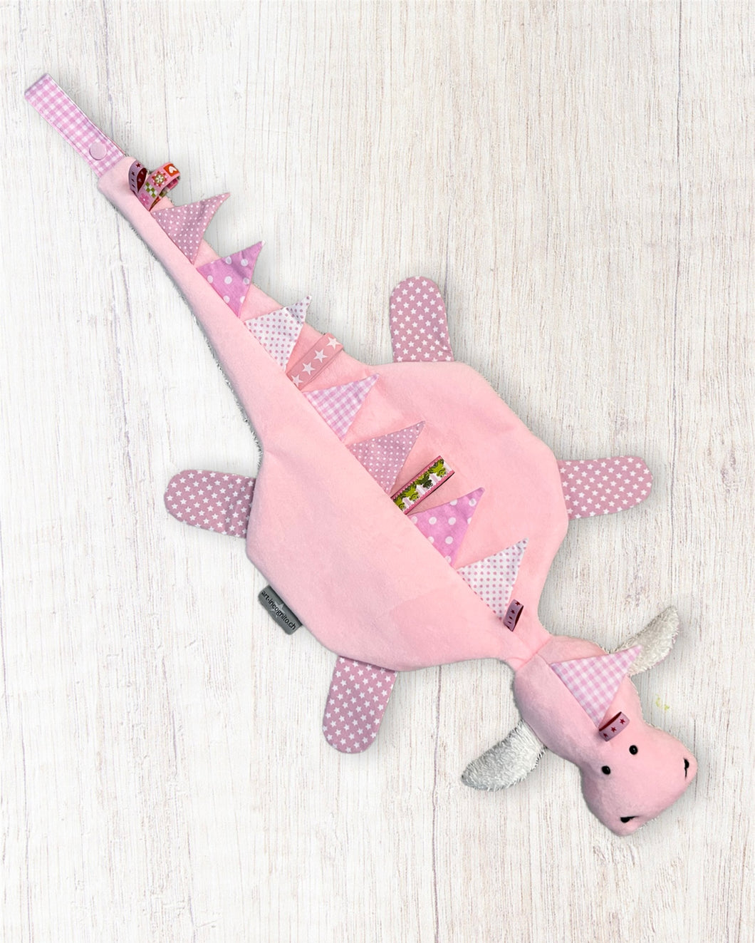 Schmusedrache Pit Rosa
