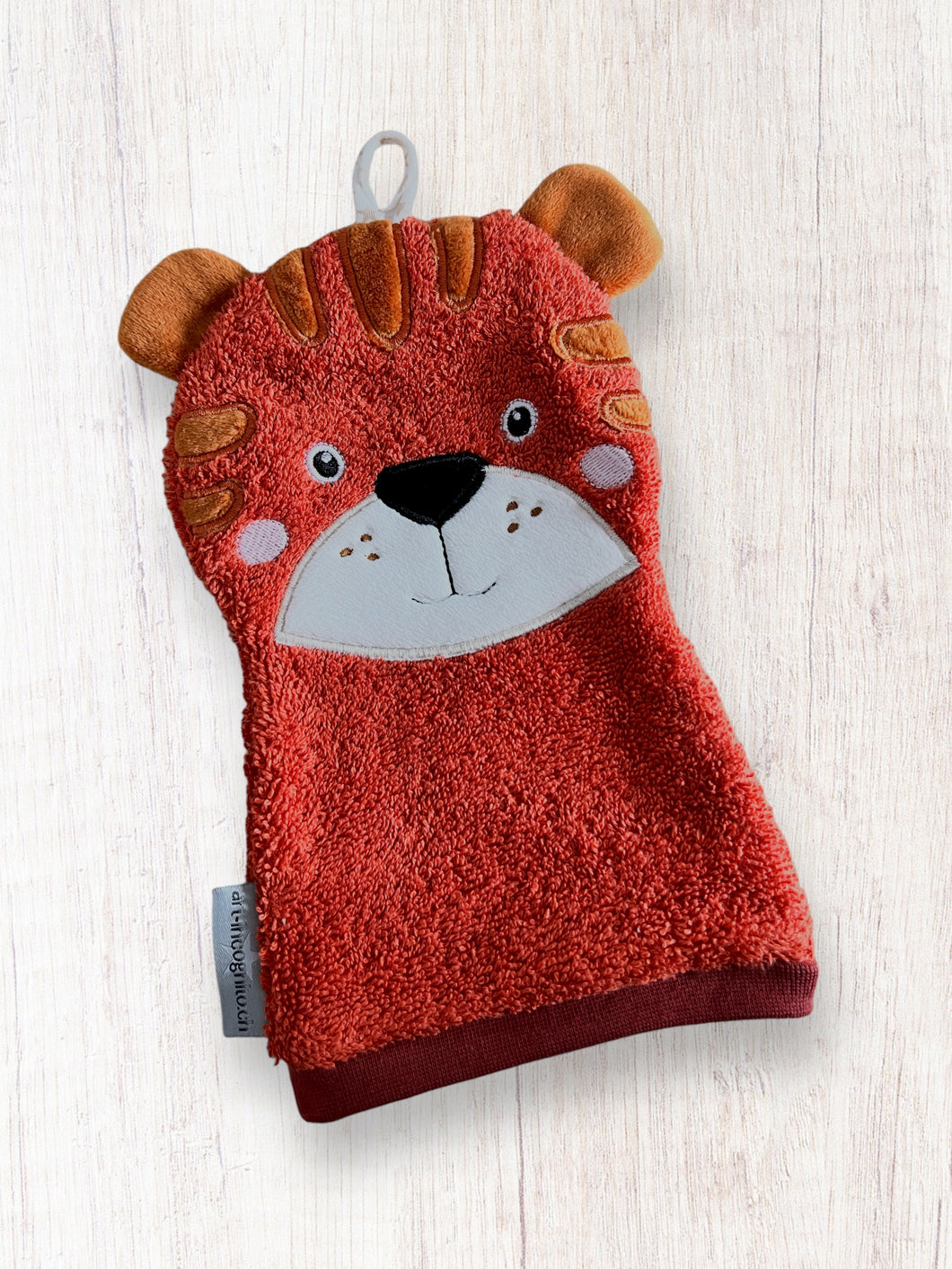 Waschhandschuh Tiger