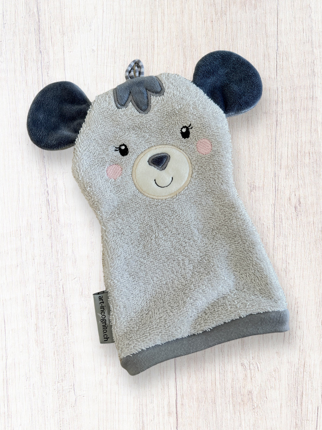Waschhandschuh Maus