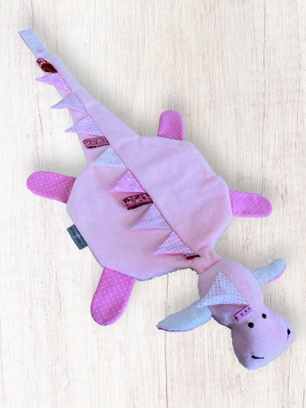 Schmusedrache Pit Rosa
